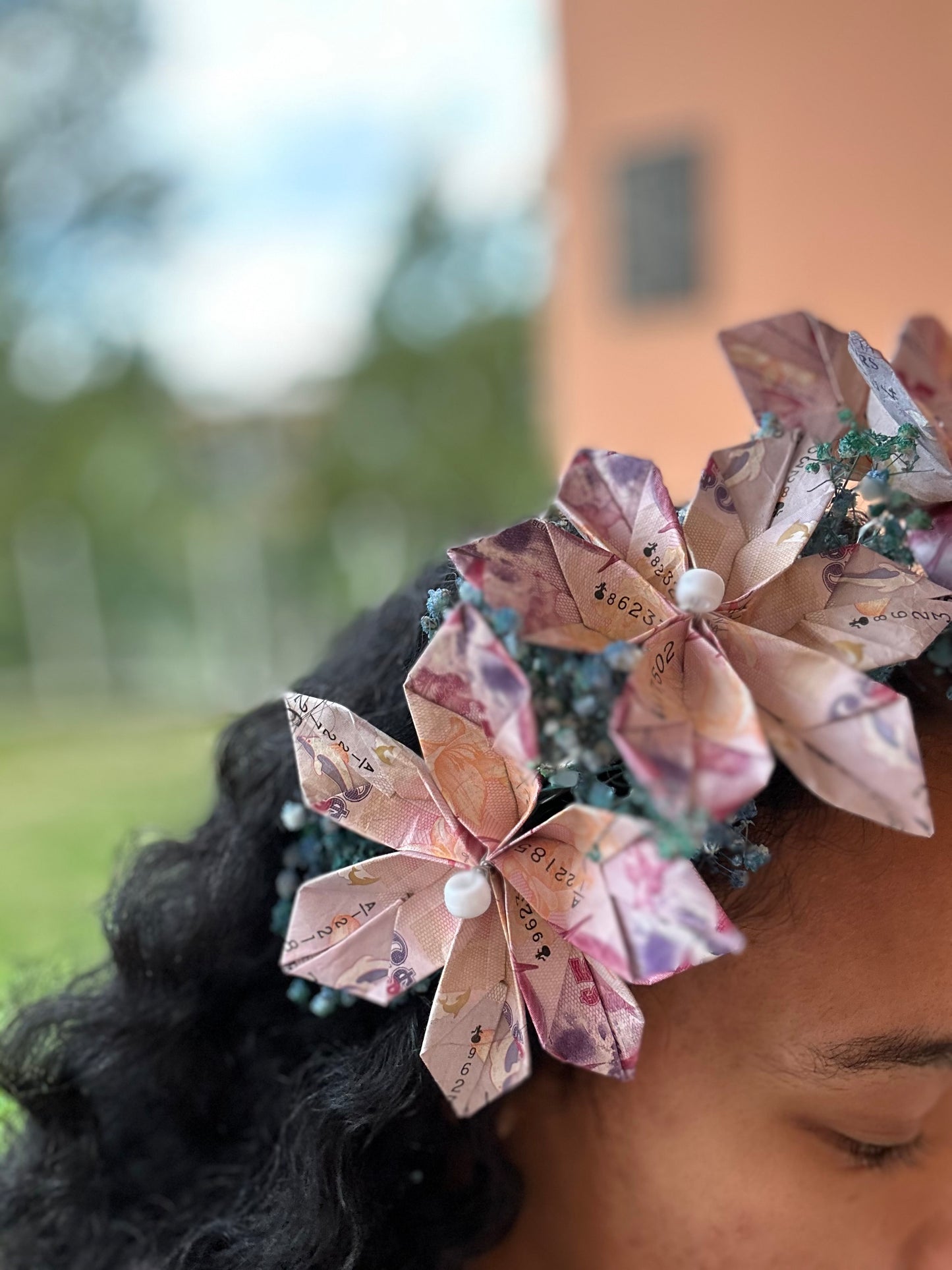 Money Flower Crown