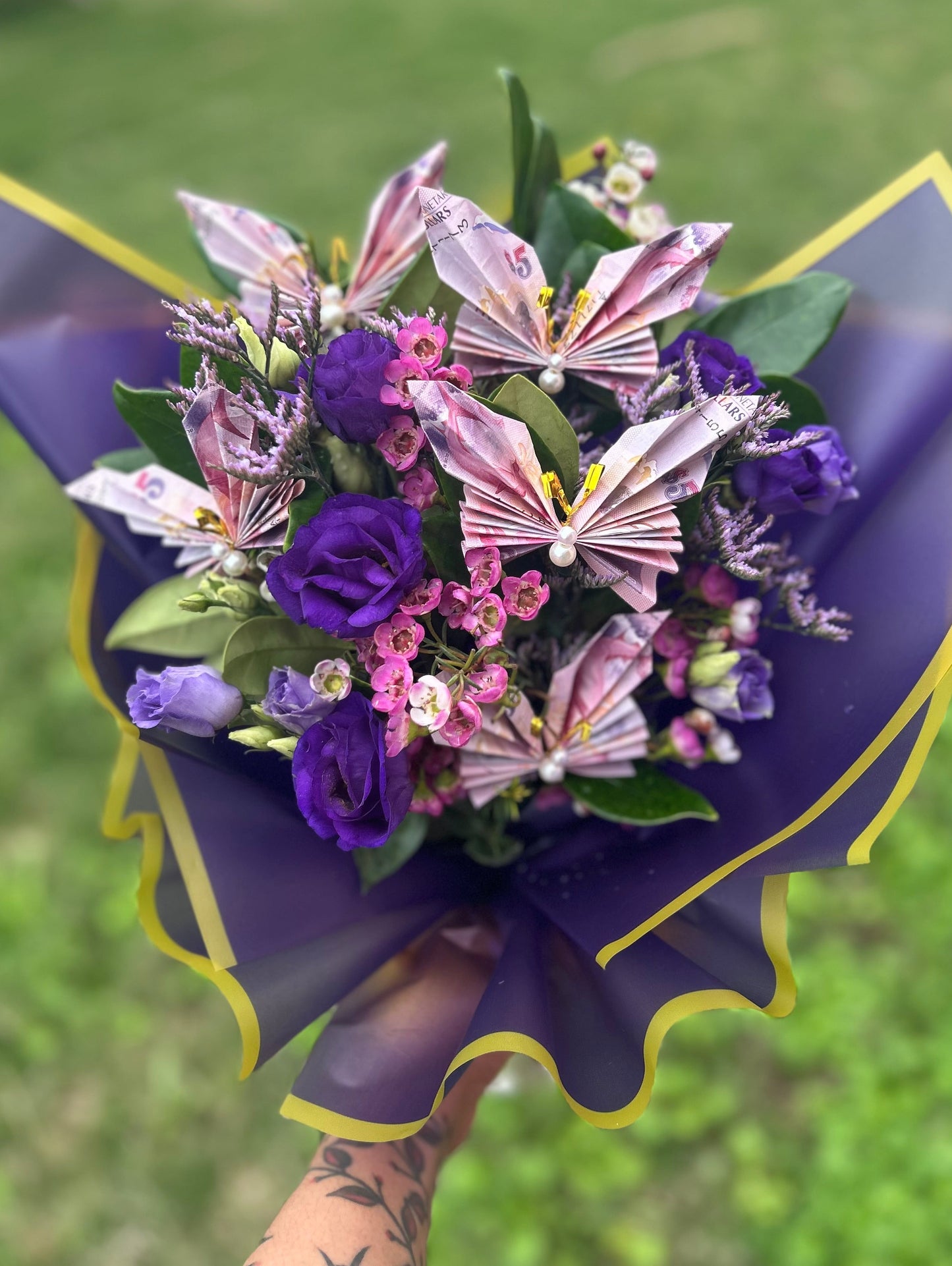 Money Butterfly Bouquet