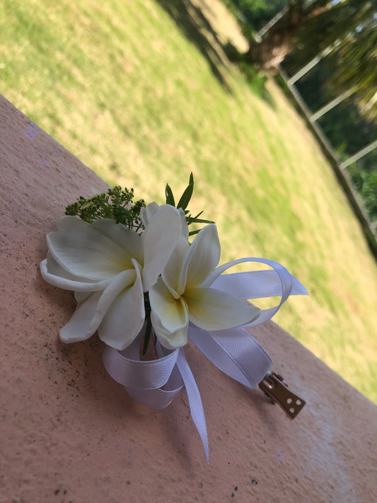 Fresh Flower Hair Clips